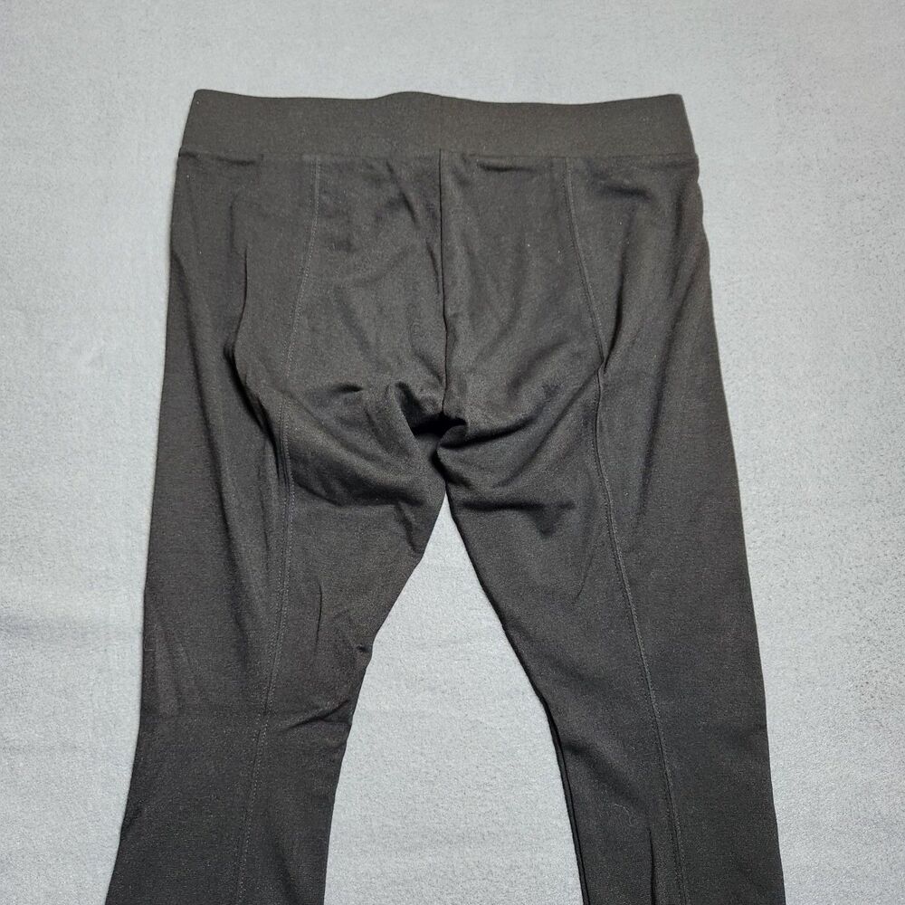 WHBM Pants Women S Black Low Rise Pull On Elastic Waist Slim Straight - Picture 4 of 10